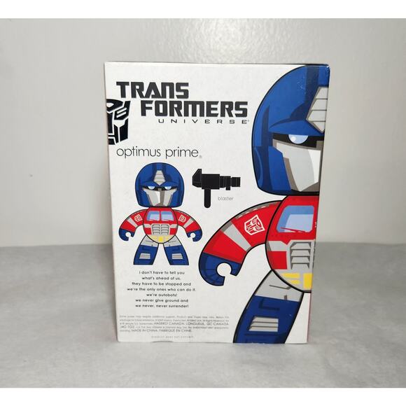 Mighty Muggs SDCC Exclusive 2009 Transformers Universe Optimus Prime New Sealed - Picture 5 of 8